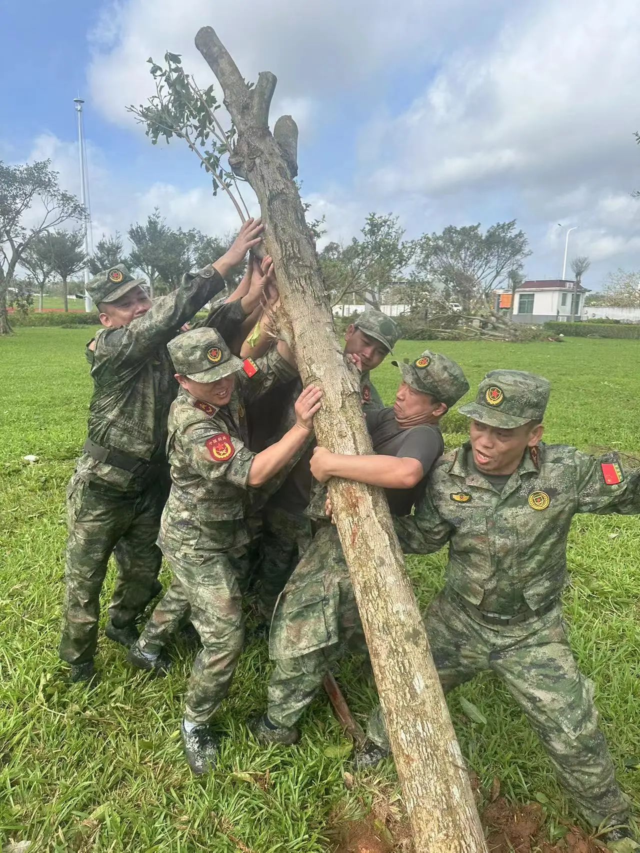 包含海南海口逆风而行，赢得关键胜利的词条